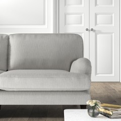 furniture bliss medium sofa amina smoke plain lifestyle