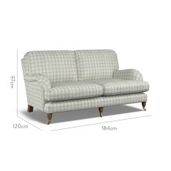 furniture bliss medium sofa kali mineral weave dimension