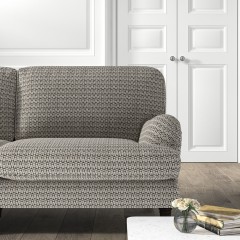 furniture bliss medium sofa nala charcoal weave lifestyle