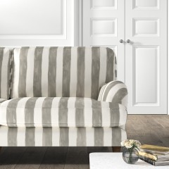 furniture bliss medium sofa tassa grande fog print lifestyle