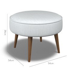 furniture brancaster footstool amina sky plain dimension