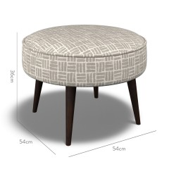 furniture brancaster footstool atlas clay print dimension