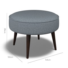 furniture brancaster footstool bisa denim plain dimension