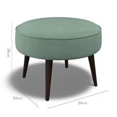 furniture brancaster footstool cosmos celadon plain dimension