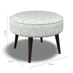 furniture brancaster footstool ellora mineral print dimension