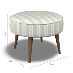 furniture brancaster footstool fayola mineral weave dimension