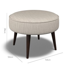 furniture brancaster footstool kalinda stone plain dimension