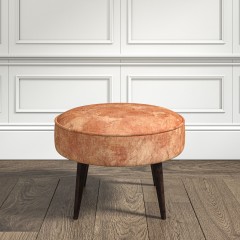 furniture brancaster footstool namatha rust print lifestyle