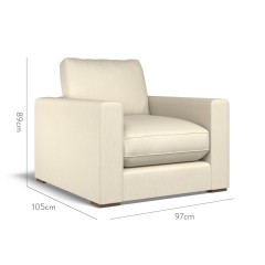 furniture cloud chair amina alabaster plain dimension