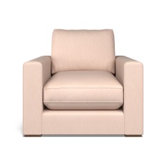 furniture cloud chair amina blush plain front