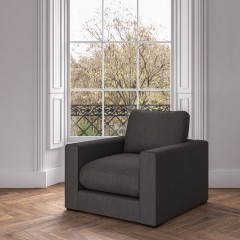 furniture cloud chair amina charcoal plain lifestyle