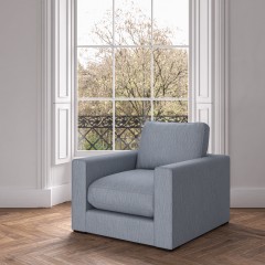 furniture cloud chair amina denim plain lifestyle