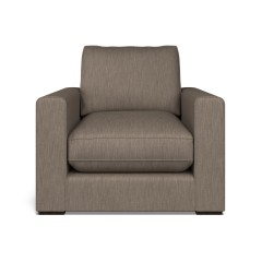 furniture cloud chair amina espresso plain front