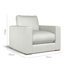 furniture cloud chair amina mineral plain dimension