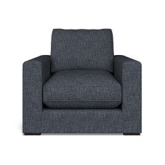 furniture cloud chair kalinda indigo plain front