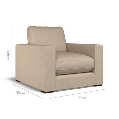 furniture cloud chair kalinda sand plain dimension