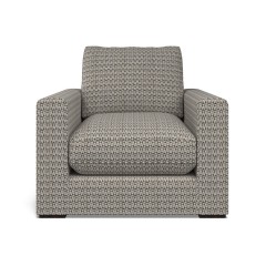 furniture cloud chair nala charcoal weave front
