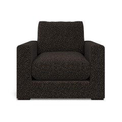 furniture cloud chair yana charcoal weave front