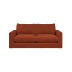 furniture cloud medium sofa cosmos cinnabar plain front