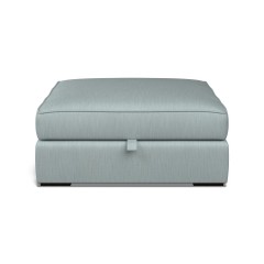 furniture cloud storage footstool amina azure plain front