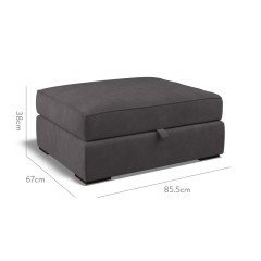 furniture cloud storage footstool cosmos charcoal plain dimension