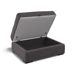 furniture cloud storage footstool cosmos charcoal plain opened