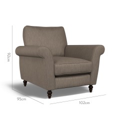 furniture ellery chair amina espresso plain dimension