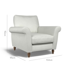 furniture ellery chair amina mineral plain dimension