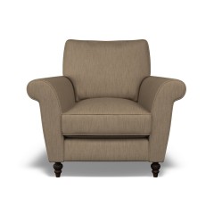 furniture ellery chair amina mocha plain front