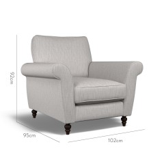 furniture ellery chair kalinda dove plain dimension