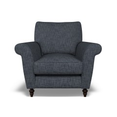 furniture ellery chair kalinda indigo plain front