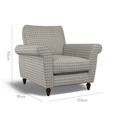 furniture ellery chair nala aqua weave dimension