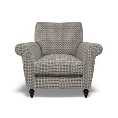 furniture ellery chair nala charcoal weave front