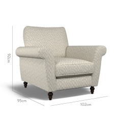 furniture ellery chair nia pebble weave dimension