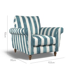 furniture ellery chair tassa grande ocean print dimension