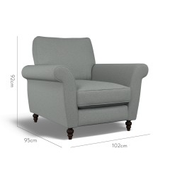 furniture ellery chair viera mineral plain dimension