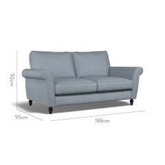 furniture ellery medium sofa amina denim plain dimension