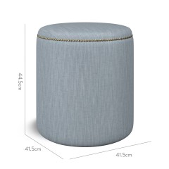 furniture malpaso footstool amina denim plain dimension