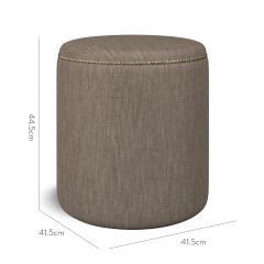 furniture malpaso footstool amina espresso plain dimension