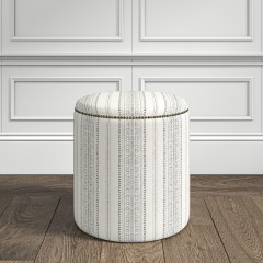 furniture malpaso footstool bodo stripe charcoal print lifestyle