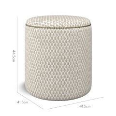 furniture malpaso footstool folia espresso print dimension