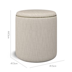 furniture malpaso footstool kalinda stone plain dimension