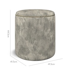 furniture malpaso footstool namatha charcoal print dimension