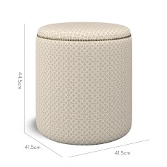furniture malpaso footstool sabra sand weave dimension