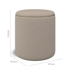 furniture malpaso footstool viera stone plain dimension