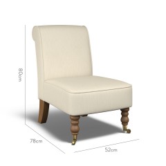 furniture napa chair amina alabaster plain dimension