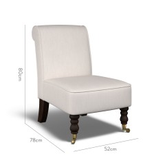 furniture napa chair amina dove plain dimension