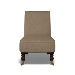 furniture napa chair amina mocha plain front