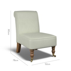 furniture napa chair amina sage plain dimension