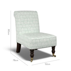 furniture napa chair ellora mineral print dimension